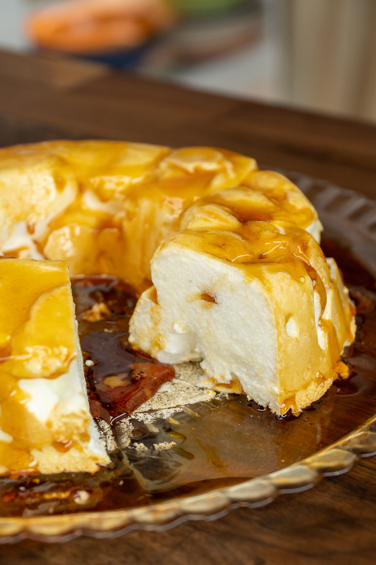 Pudim de claras de ovos (Molotof Português)