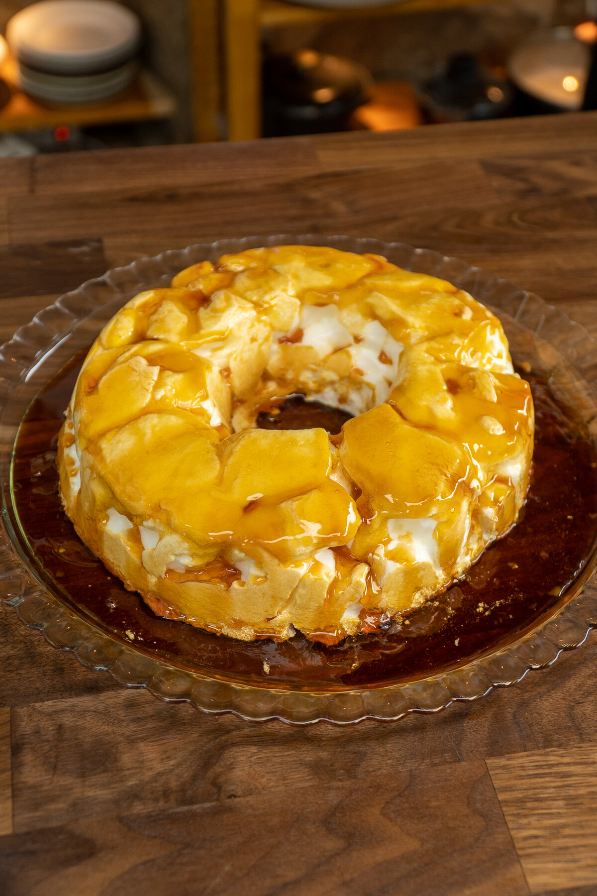 Pudim de claras de ovos (Molotof Português)