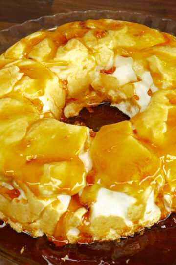 Pudim de claras de ovos